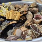 조개찜 중 메뉴 사진(네이버)