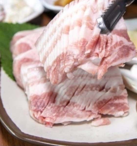 흑돼지오겹살(200g) 메뉴 사진(네이버)
