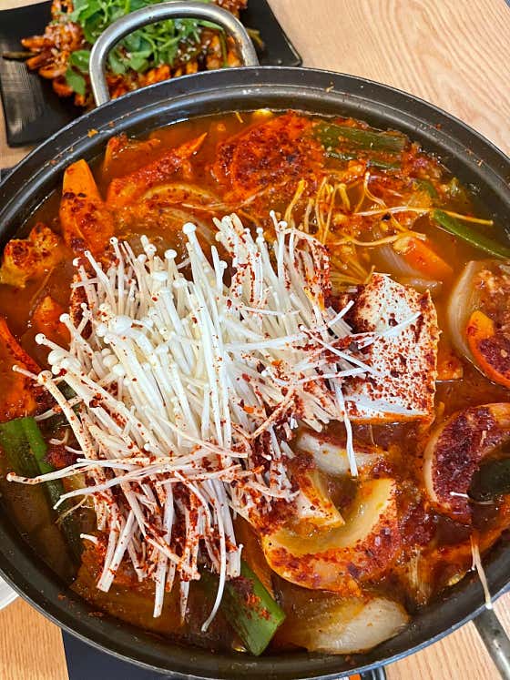 김치찌개 메뉴 사진(네이버)