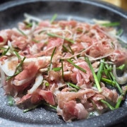 산더미 오리대패구이 메뉴 사진(네이버)