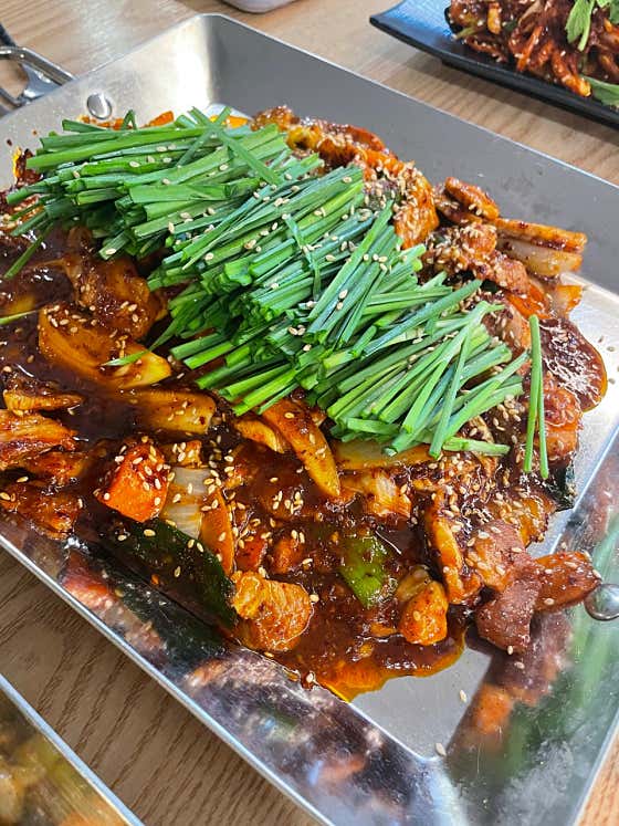 제육볶음 메뉴 사진(네이버)