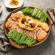 상황버섯오리전골 메뉴 사진(네이버)