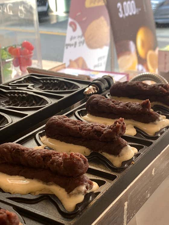 바삭바삭 폭탄 붕어빵 메뉴 사진(네이버)