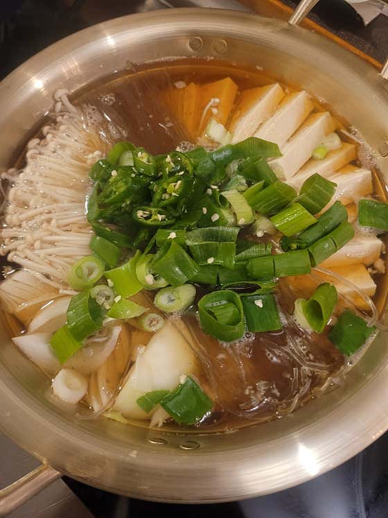 두부전골 메뉴 사진(네이버)