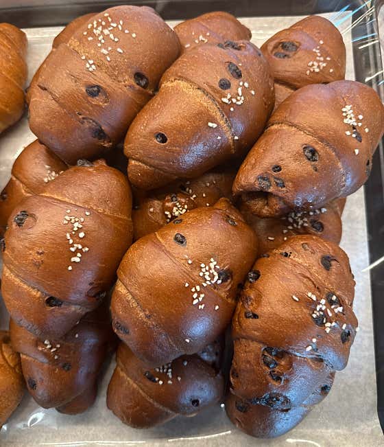 초코 소금빵 메뉴 사진(네이버)