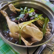 능이토종닭백숙 메뉴 사진(네이버)