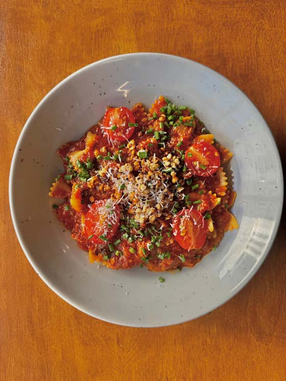 고성 방울 토마토 파스타 메뉴 사진(네이버)