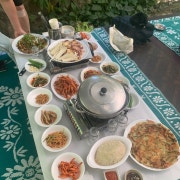 세트 -닭백숙,오리로스,더덕무침 메뉴 사진(네이버)