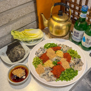 (한정판매) 통영 굴 무침 메뉴 사진(네이버)