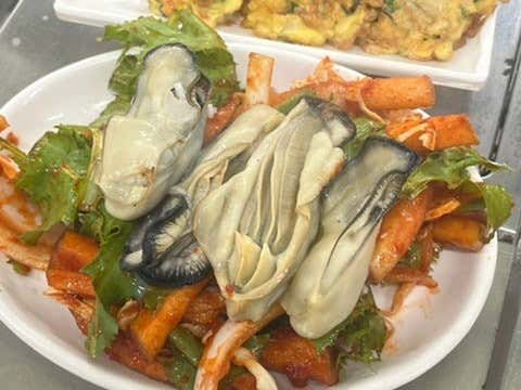 굴무침 메뉴 사진(네이버)