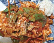골뱅이무침 메뉴 사진(네이버)