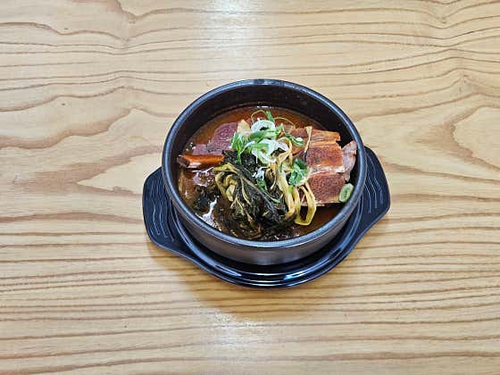 뼈해장국 메뉴 사진(네이버)