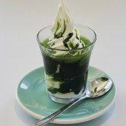 말차아포가토 메뉴 사진(네이버)
