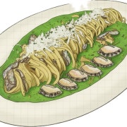 전복파스타 메뉴 사진(네이버)