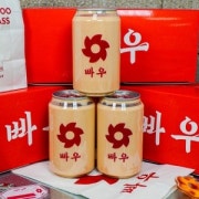 빠우밀크티 메뉴 사진(네이버)