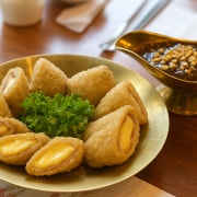 런치 치즈꿔바로우 메뉴 사진(네이버)