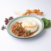 까파오덮밥(다진돼지, 족발, 삼겹살) 메뉴 사진(네이버)