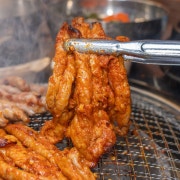 양념 닭목살200g 메뉴 사진(네이버)