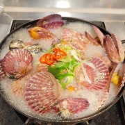가리비술찜 메뉴 사진(네이버)