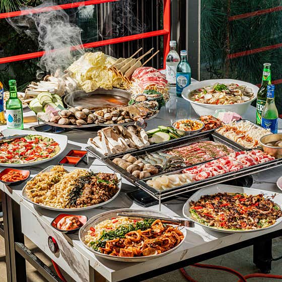 오봉이해물칼국수 매장 전경