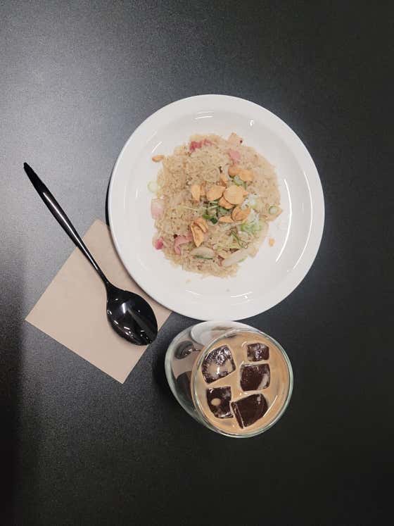 Set. 필라프 + 아메리카노 메뉴 사진(네이버)