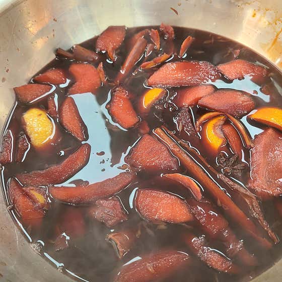 수제 뱅쇼 음료 메뉴 사진(네이버)