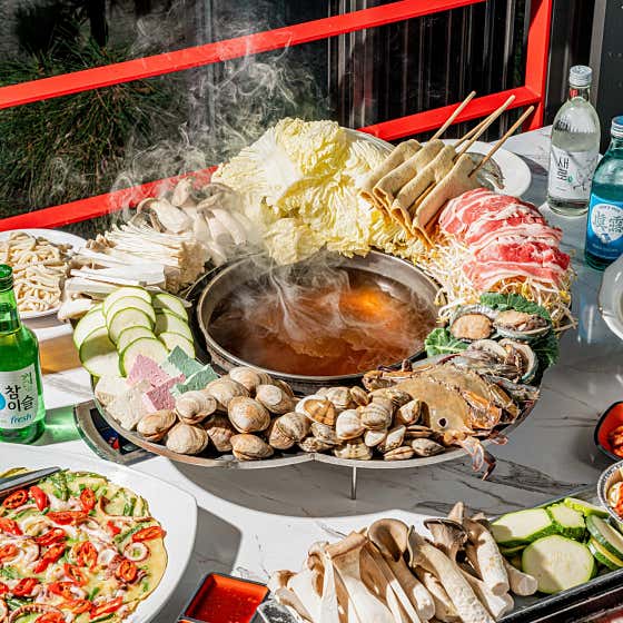 오봉이해물칼국수 대표 메뉴