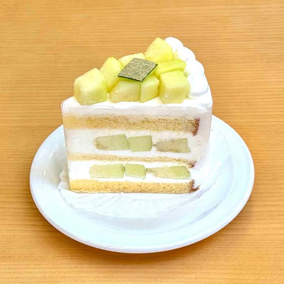 메론순우유케이크 메뉴 사진(네이버)