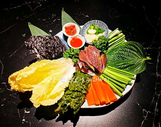 (계절메뉴) 구룡포 🐟과메기🐟 메뉴 사진(네이버)