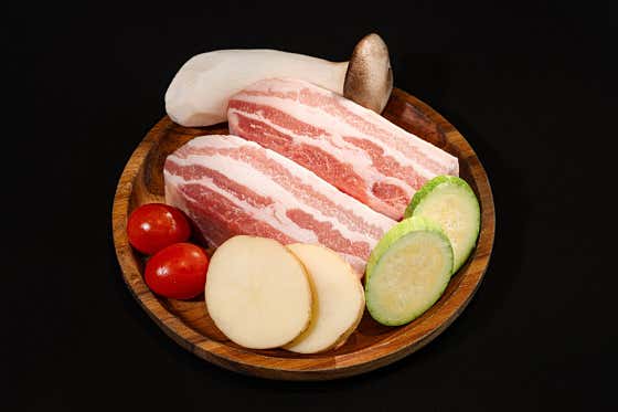 [숙성] 삼겹살 메뉴 사진(네이버)