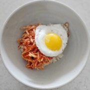 무생채비빔밥 메뉴 사진(네이버)