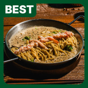 🍝[BEST]녹진한 홍게내장파스타 메뉴 사진(네이버)