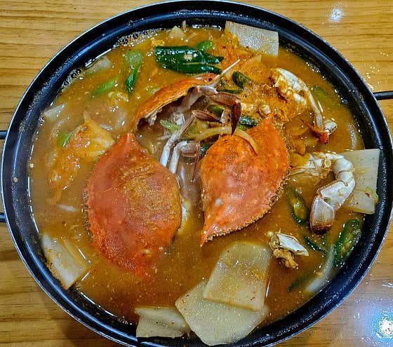 꽃게탕 메뉴 사진(네이버)