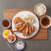모듬카츠(등심,안심,왕새우) 메뉴 사진(네이버)