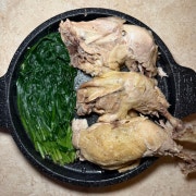 남도식 닭다리 수육 메뉴 사진(네이버)