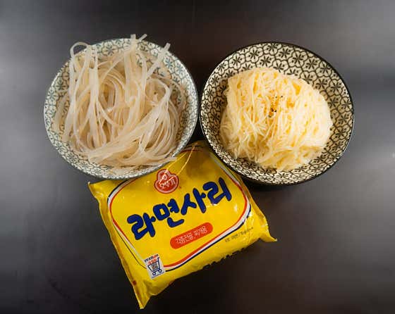 각종 사리 메뉴 사진(네이버)