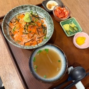 미슐랭 사케동 메뉴 사진(네이버)
