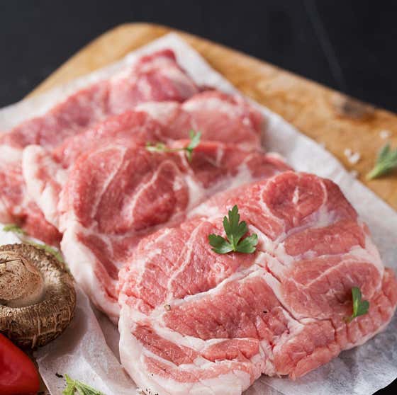 프리미엄 통목살 메뉴 사진(네이버)