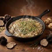트러플크림리조또 메뉴 사진(네이버)