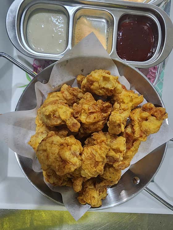 후라이드치킨 메뉴 사진(네이버)