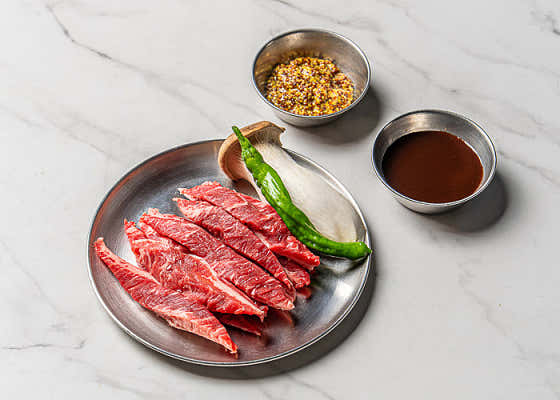 (대박할인) 탑초이스 갈비살 100g 메뉴 사진(네이버)