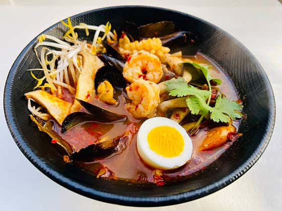 꾸웨이띠아똠얌(똠얌쌀국수) 메뉴 사진(네이버)