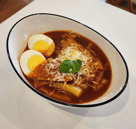 눈꽃치즈떡볶이 메뉴 사진(네이버)