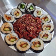 육회김밥 메뉴 사진(네이버)