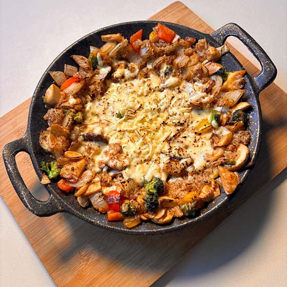 치즈 볶음밥 메뉴 사진(네이버)