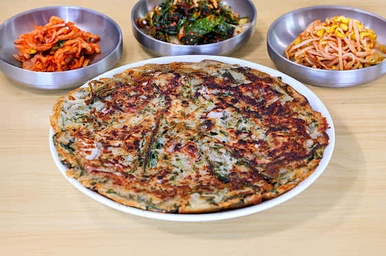 파전 메뉴 사진(네이버)