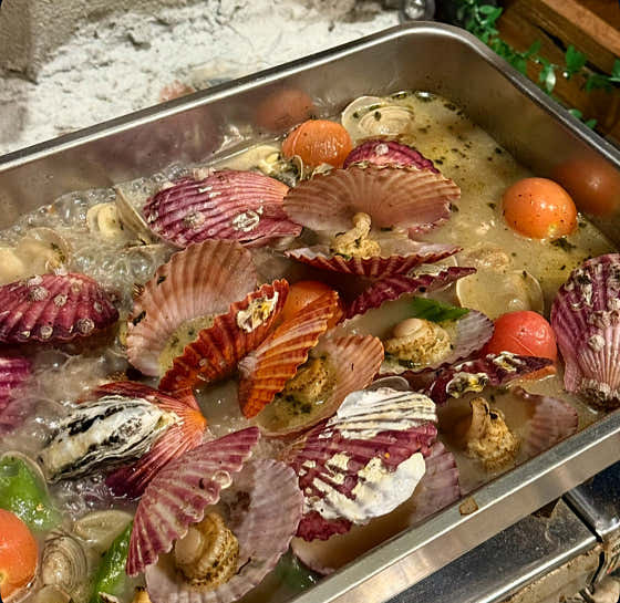 가리비 술찜 메뉴 사진(네이버)