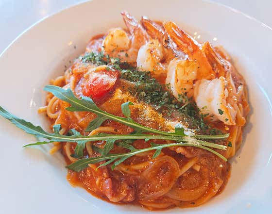 새우토마토파스타 메뉴 사진(네이버)