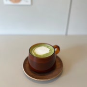 말차라떼 메뉴 사진(네이버)