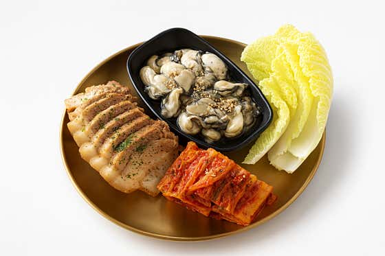 굴보쌈 메뉴 사진(네이버)
